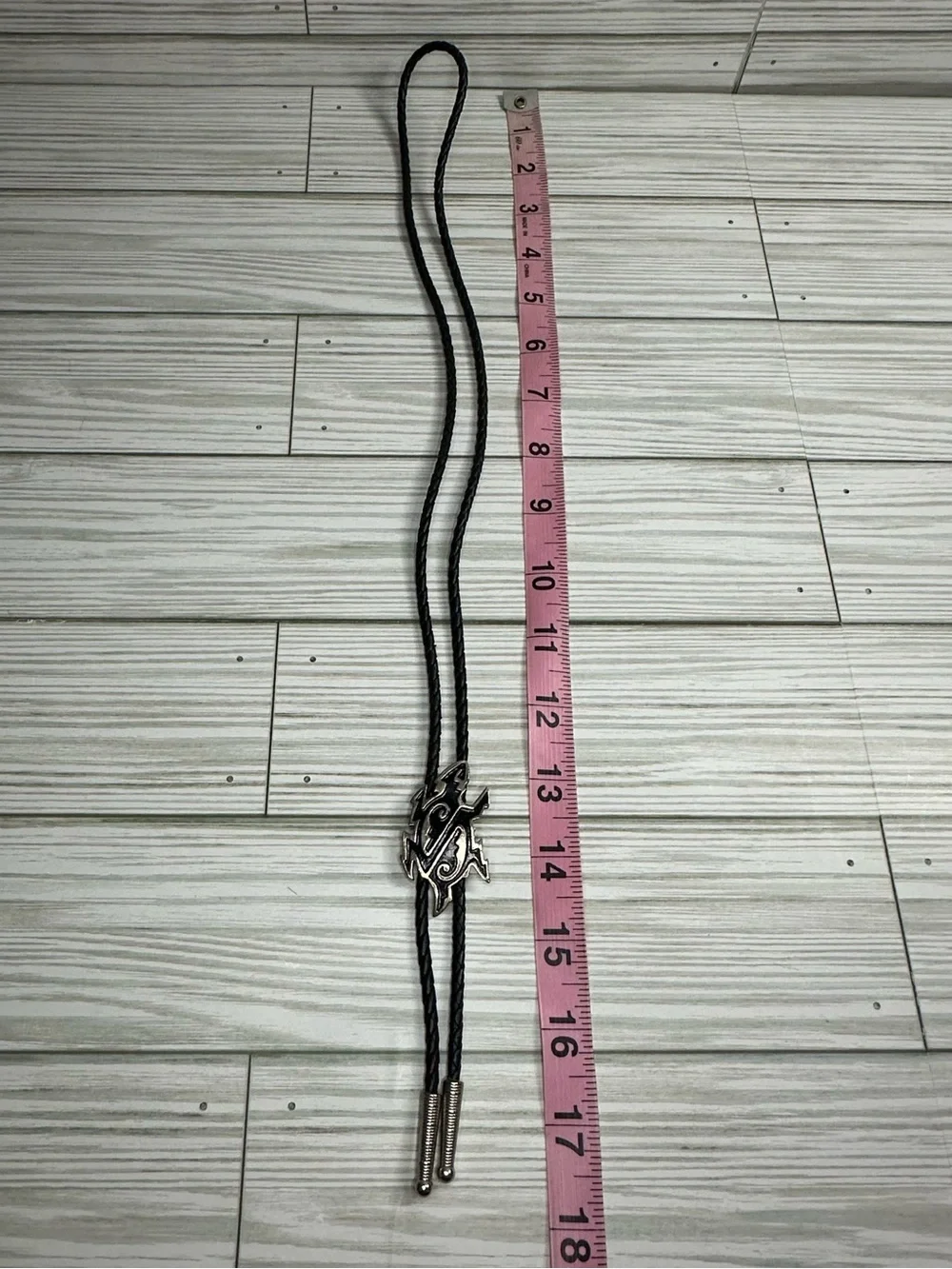 Vintage Southwestern Bolo Tie With Lizard/Horny Toad Motif